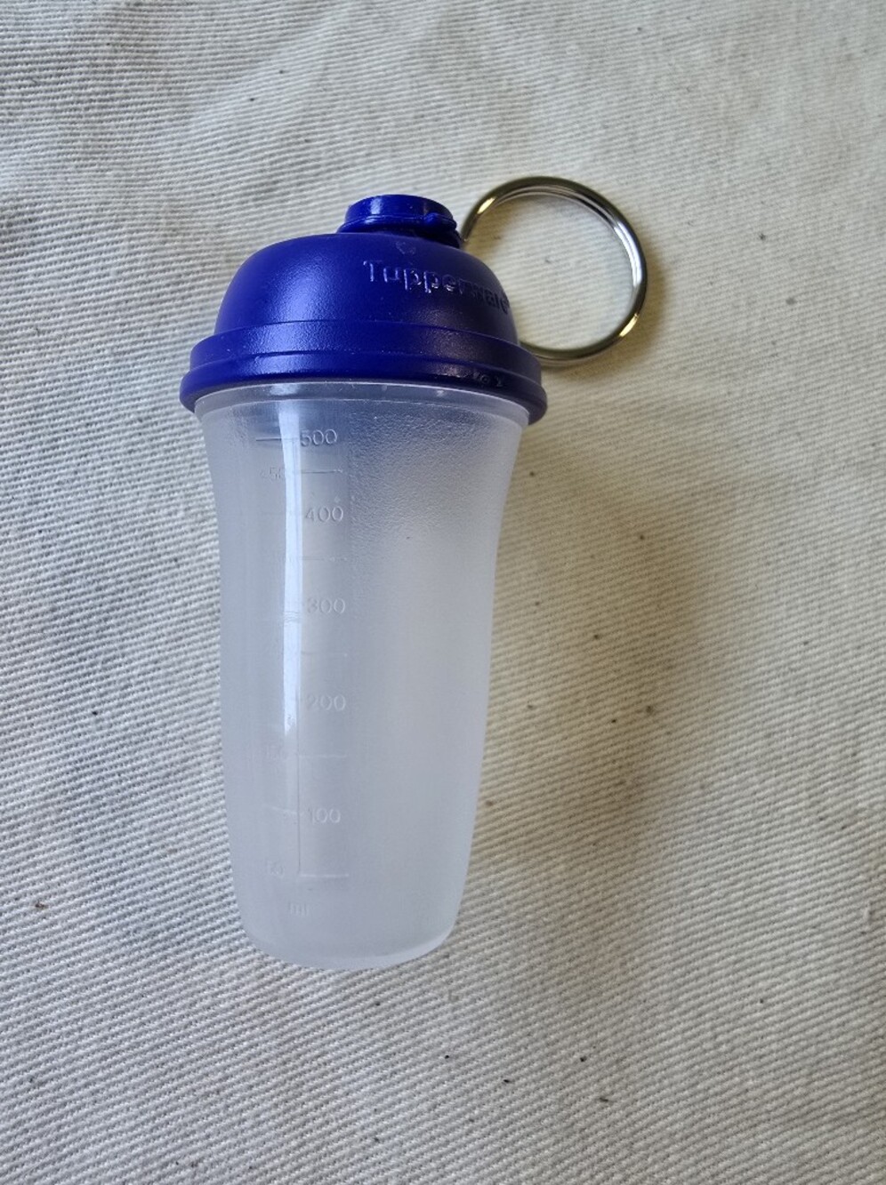 Tupperware Mini Shaker Keychain